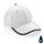 Impact AWARE™ Brushed rcotton 6 panel contrast cap 280gr, wh