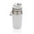 Vacuum stainless steel dual function lid bottle 500ml, white