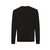 Iqoniq Zion recycled cotton crew neck, black