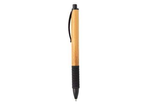 Bamboo &amp; wheatstraw pen, black