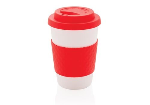 Reusable Coffee cup 270ml, red