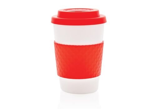 Reusable Coffee cup 270ml, red