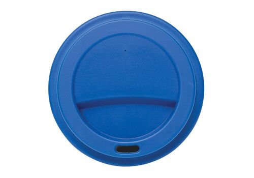 Reusable Coffee cup with screw lid 350ml, blue