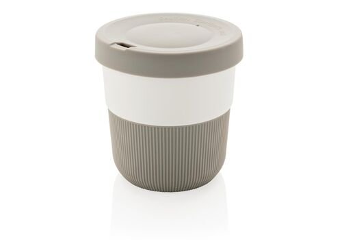 PLA cup coffee to go 280ml, grey