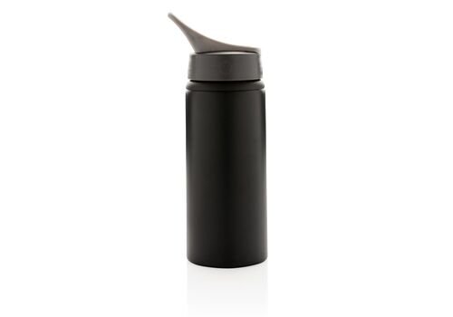 Aluminium sport bottle, black