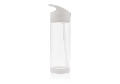 Tritan performance bottle with spout, white