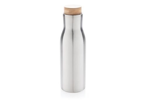 Clima leakproof vacuum bottle with steel lid, grey