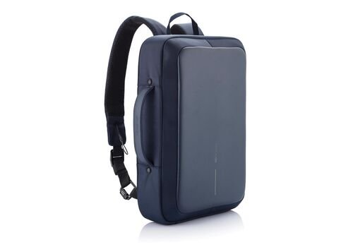 Bobby Bizz anti-theft backpack &amp; briefcase, blue