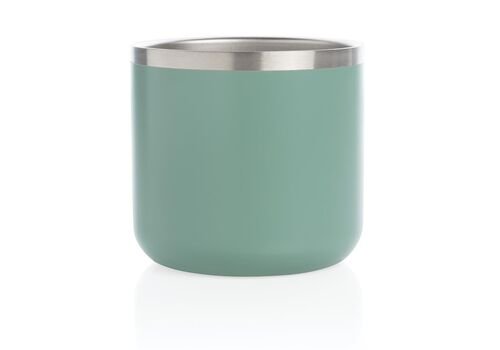 Stainless steel camp mug, green