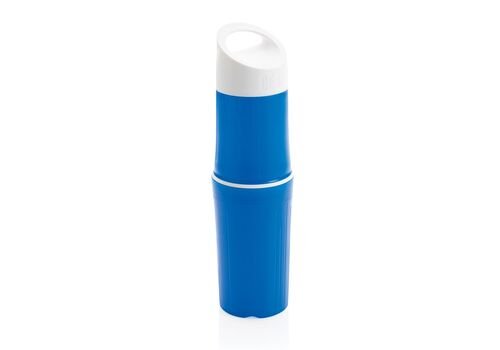 BE O Bottle, Organic Water Bottle, Made In EU, blue