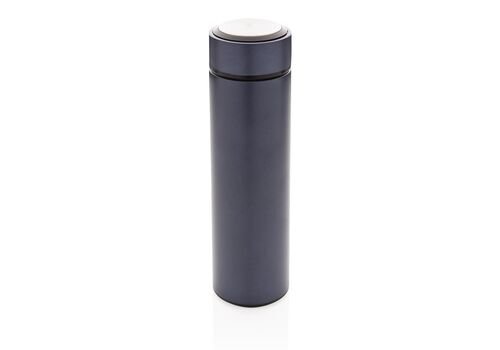 Vacuum stainless steel bottle, blue