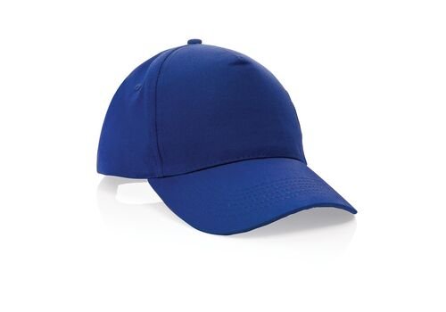 Impact 5 panel 190gr Recycled cotton cap with AWARE™ tracer,