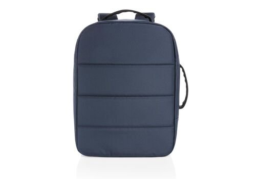 Impact AWARE™ RPET anti-theft 15,6&quot;laptop backpack, navy