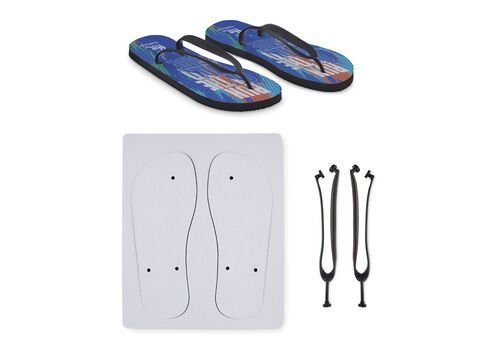 Sublimation beach slippers XL