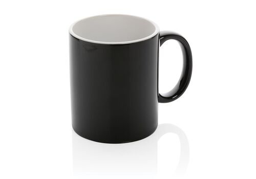 Ceramic classic mug, black