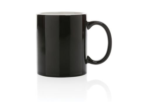 Ceramic classic mug, black