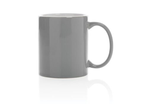 Ceramic classic mug, grey