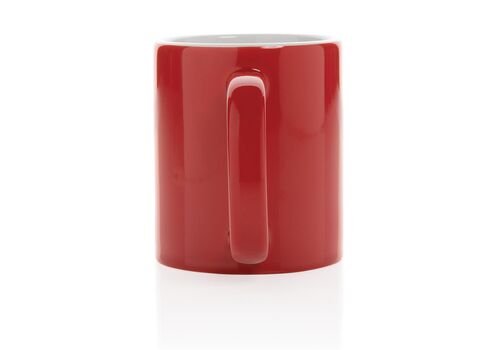 Ceramic classic mug, red