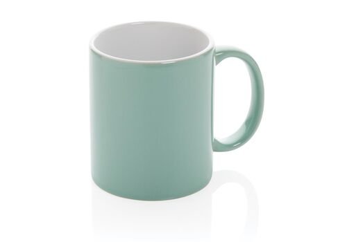 Ceramic classic mug, green