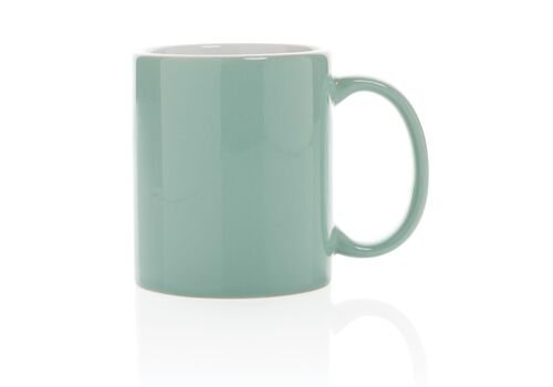 Ceramic classic mug, green