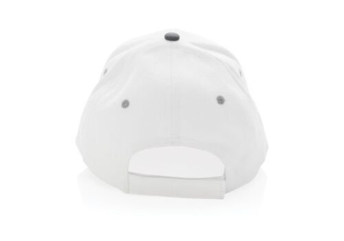 Impact AWARE™ Brushed rcotton 6 panel contrast cap 280gr, wh