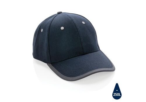 Impact AWARE™ Brushed rcotton 6 panel contrast cap 280gr, na