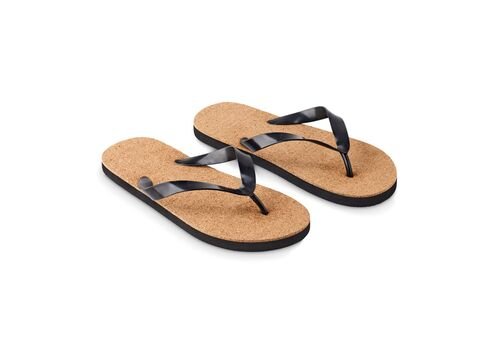 Cork beach slippers M