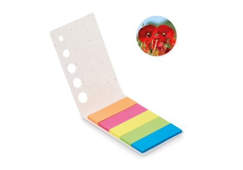 Seed paper sticky notes