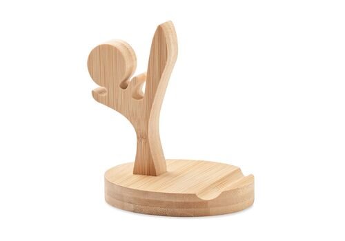 Bamboo phone stand