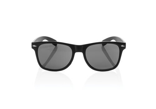 GRS recycled plastic sunglasses, black