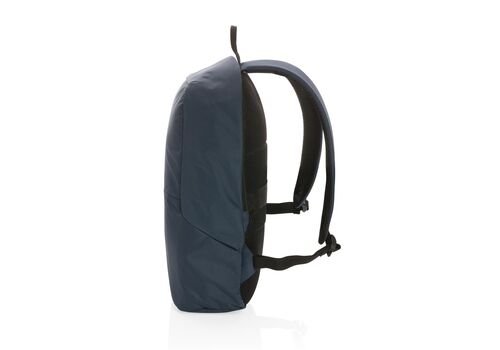 Impact AWARE™ RPET standard anti theft backpack, navy