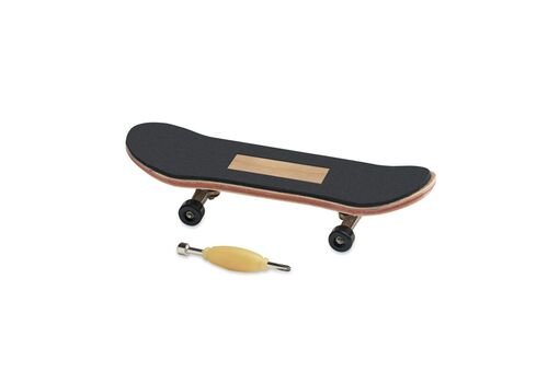 Mini wooden skateboard