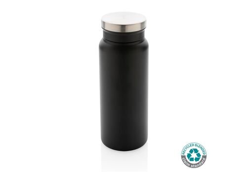 RCS Recycled stainless steel vacuum bottle 600ML, black