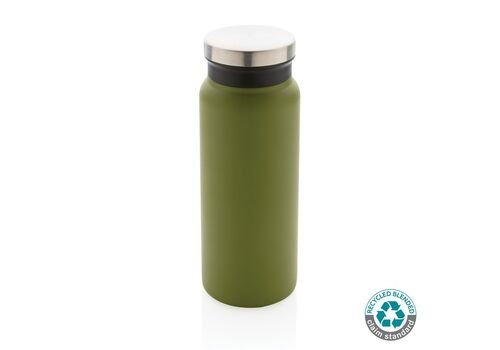 RCS Recycled stainless steel vacuum bottle 600ML, green