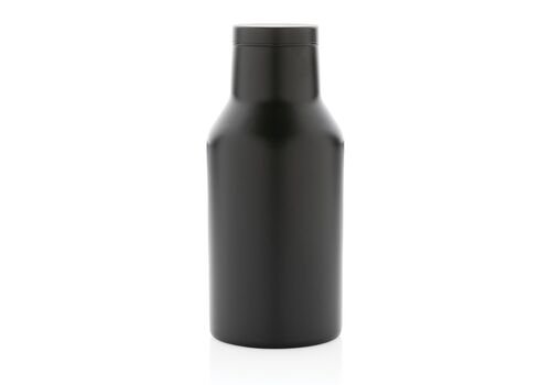 RCS Recycled stainless steel compact bottle, black