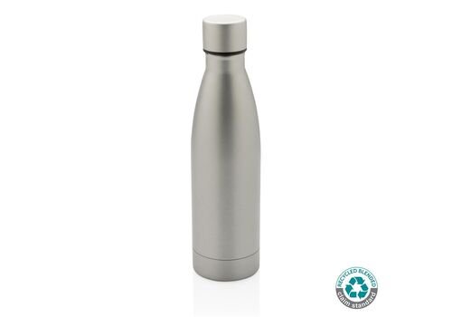 RCS Recycled stainless steel solid vacuum bottle, grey