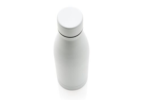 RCS Recycled stainless steel solid vacuum bottle, white