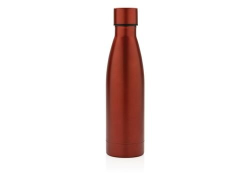 RCS Recycled stainless steel solid vacuum bottle, red