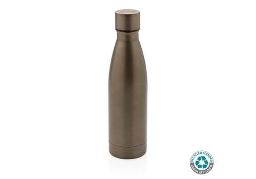 RCS Recycled stainless steel solid vacuum bottle, brown