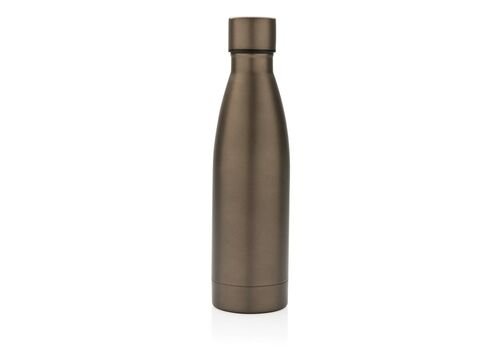 RCS Recycled stainless steel solid vacuum bottle, brown