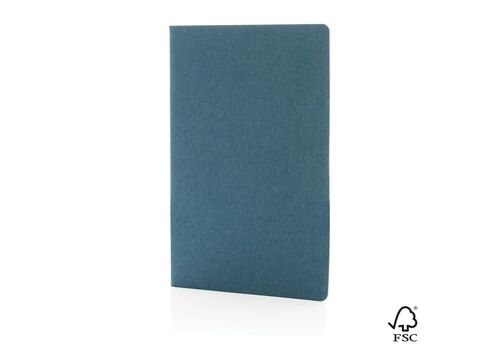 A5 FSC® standard softcover notebook, blue