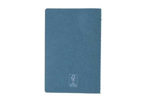 A5 FSC® standard softcover notebook, blue