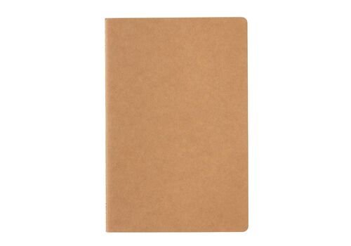 A5 FSC® standard softcover notebook, brown