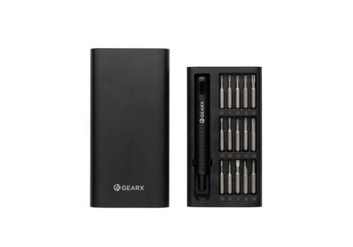 Gear X 31 in 1 precision screwdriver set, black