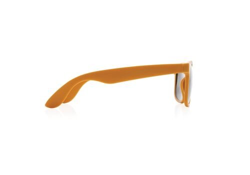 GRS recycled PP plastic sunglasses, brown