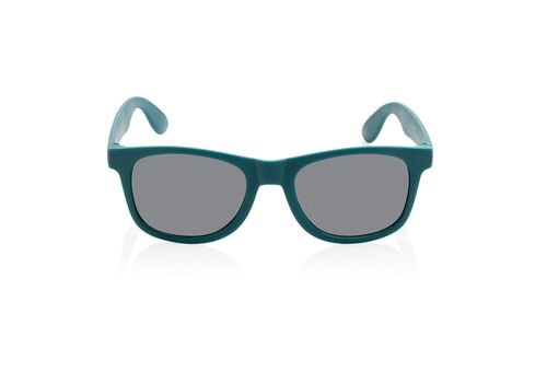 GRS recycled PP plastic sunglasses, turquoise