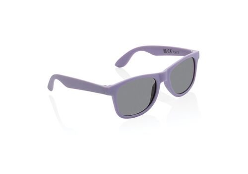 GRS recycled PP plastic sunglasses, purple