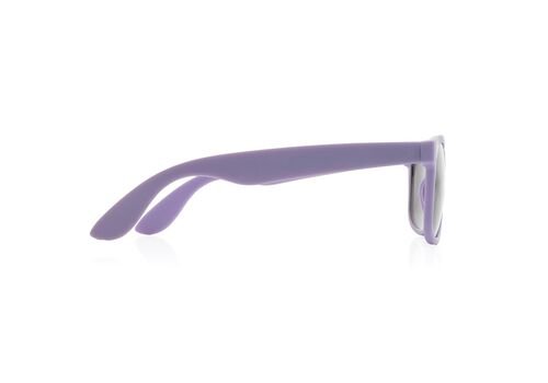 GRS recycled PP plastic sunglasses, purple