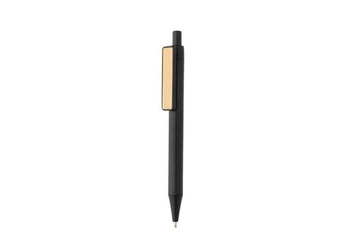 GRS RABS pen with bamboo clip, black