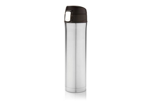 RCS Re-steel easy lock vacuum flask, silver